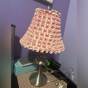 Pink lamp for girls room